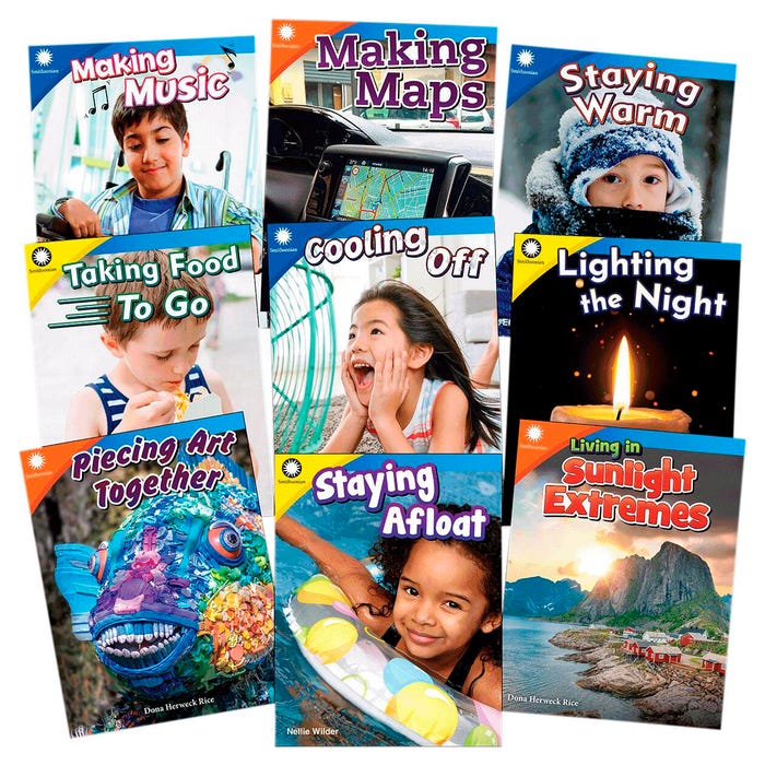 Teacher Created Materials History & Culture STEAM Book, Grades K to 2, Set of 9