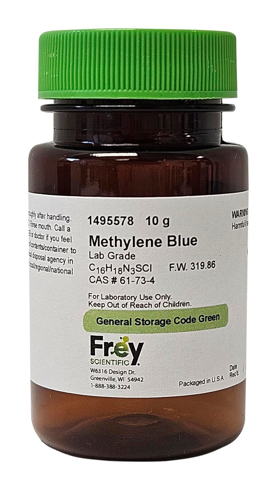 Frey Scientific Methylene Chloride, Blue, Crystalline Powder, Lab Grade 1495578