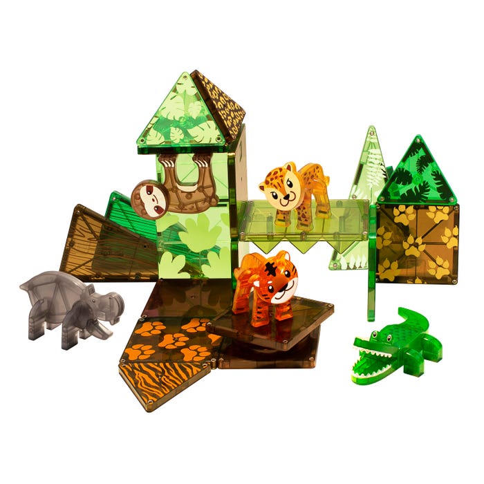Magna-Tiles Jungle Animals, Set of 25