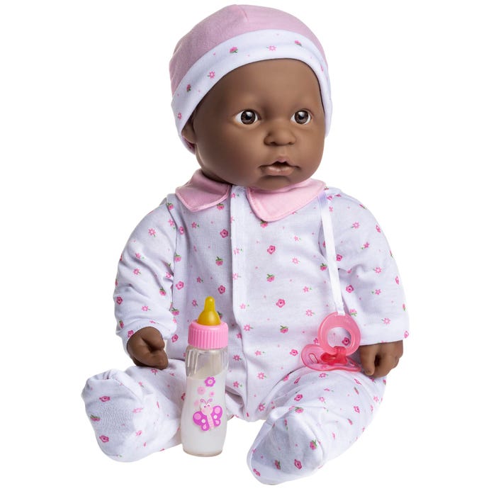 La Baby Soft Body Doll, 20 Inches, African American