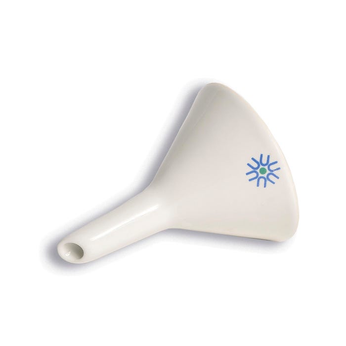 United Scientific Hirsch Funnel, 140 mL, Porcelain