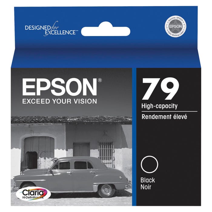 Epson Ink Toner Cartridge, T079120, Black