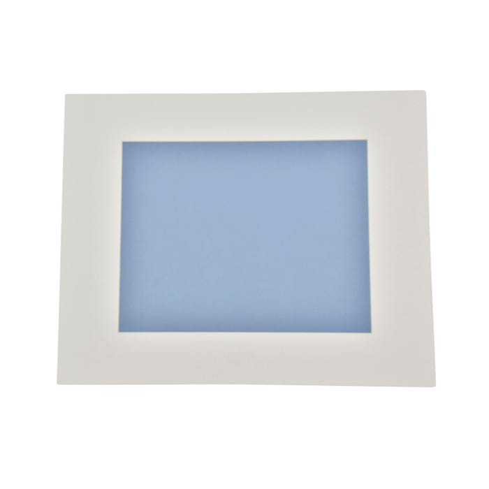 Sax Premium Pre-Cut Mat, 8 x 10 Inches, White, Pack of 10