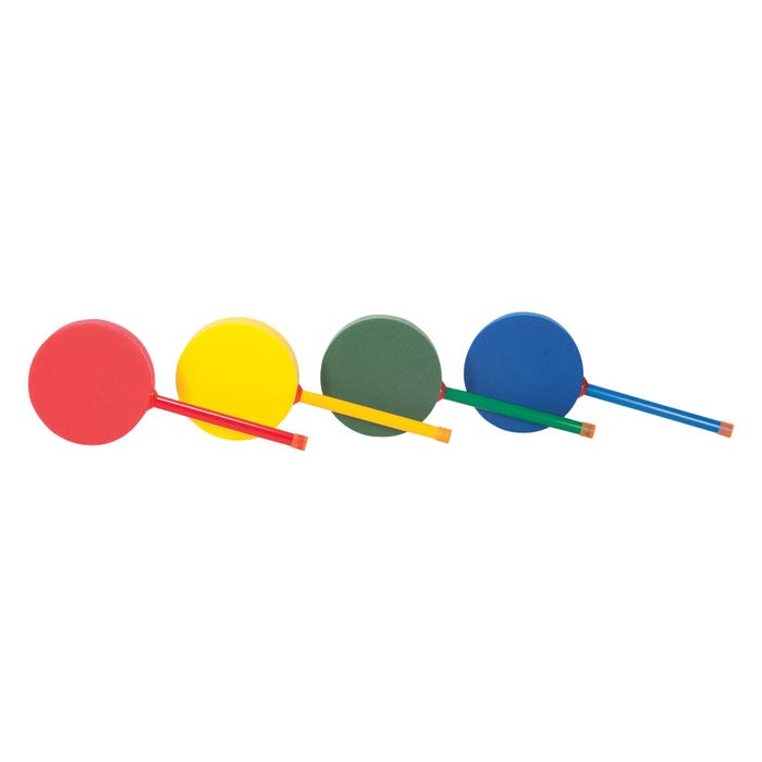 Foam Drum Paddles Set, 12 Inch Handles, Set of 4