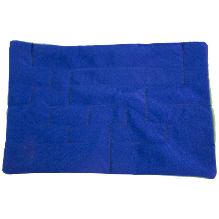 Abilitations Occupational Therapy Fidget Maze, 9 x 6 Inches, Blue and Green 2010452