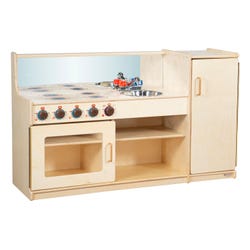 Wood Designs 4-N-1 Kitchenette, 48 x 15 x 29 Inches 2148761