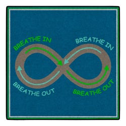 Childcraft ABC Furnishings Breathe with Me Carpet Square, Each 4000117