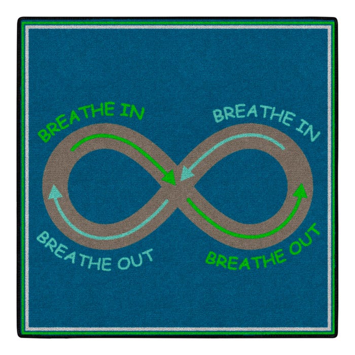 Childcraft ABC Furnishings Breathe with Me Carpet Square, Each