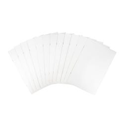 School Smart Bright Blank Books, 5-1/2 x 8-1/2 Inches, White, 16 Sheets, Pack of 12 2088949