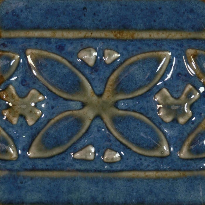 AMACO Potter's Choice Glaze, PC-24 Sapphire Float, Opaque, Pint