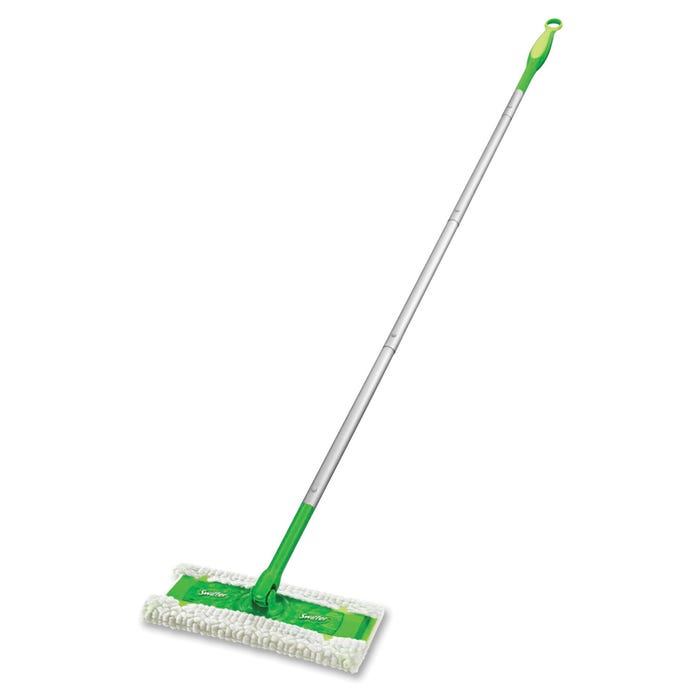 Swiffer Sweeper, 10 Inches, Plastic Handle, Green