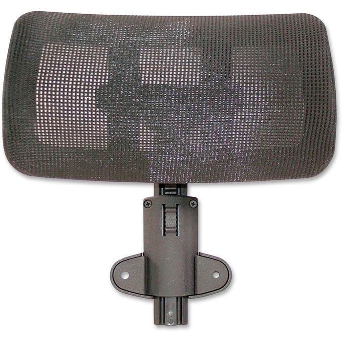 Lorell High-Back Chair Mesh Headrest, 11-3/4 x 12-5/8 x 6-1/4 Inches, Black