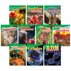 Teacher Created Materials Let's Explore Life Science Grades 4 to 5, Set of 10, Spanish