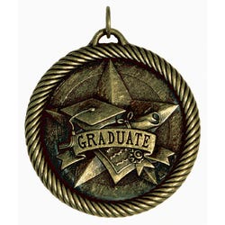 Hammond & Stephens Graduate Value Medal, 2 Inches, Gold