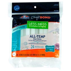 Elmer's CraftBond Hot Glue Sticks, Full Size, Pack of 24 1568575