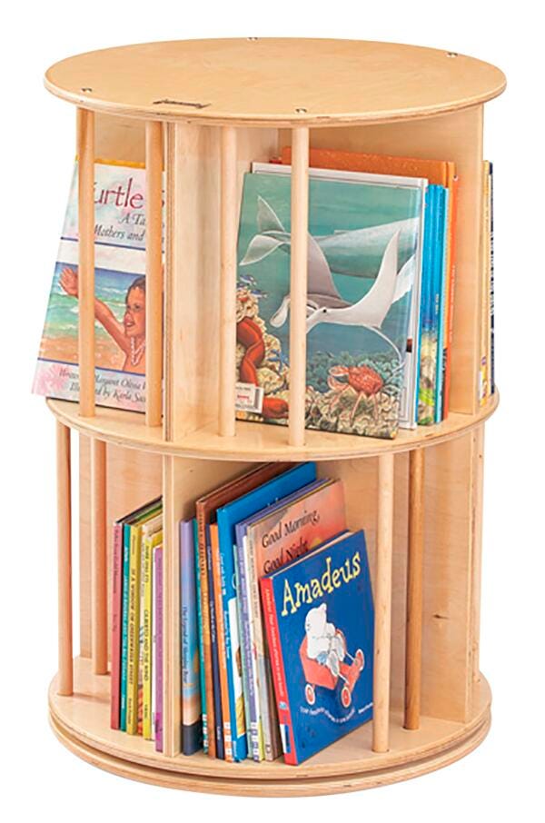 Jonti-Craft Book-Go-Round, 22 x 22 x 32 Inches, Item 1330043