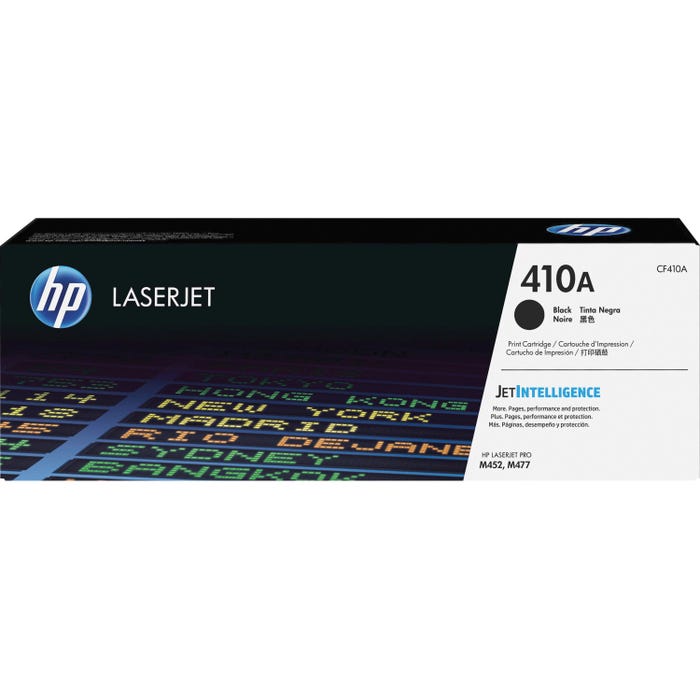 HP 410A Ink Cartridge, CF410A, Black