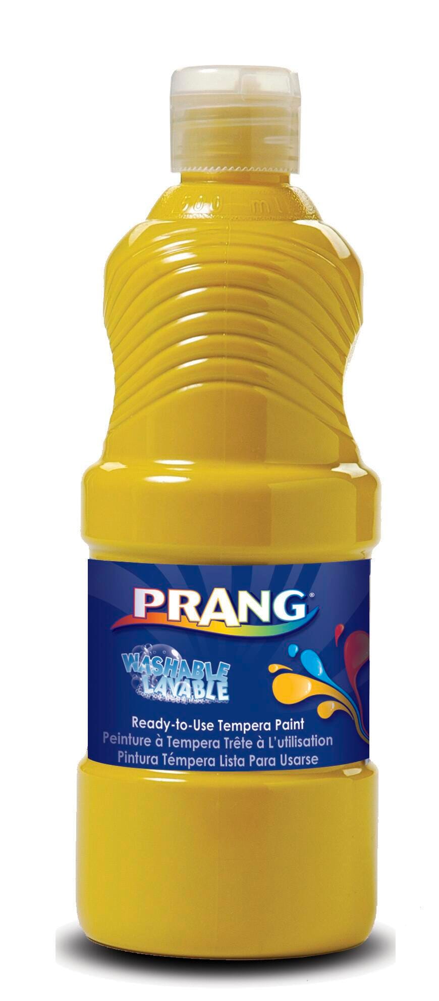 Prang Ready-to-Use Washable Tempera Paint, Quart, Yellow Item Number 397787