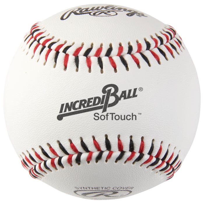 Easton Sports Incrediball SofTouch Training Baseball, 9 Inch, White