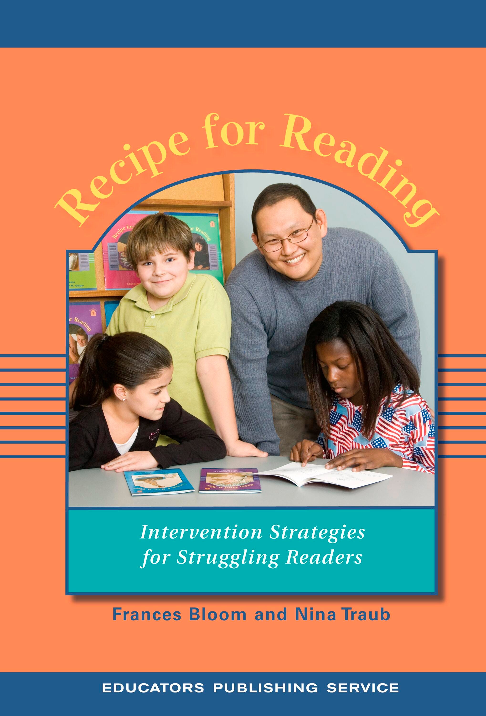 Image for Recipe For Reading Intervention Strategies For Struggling Readers Manual from School Specialty