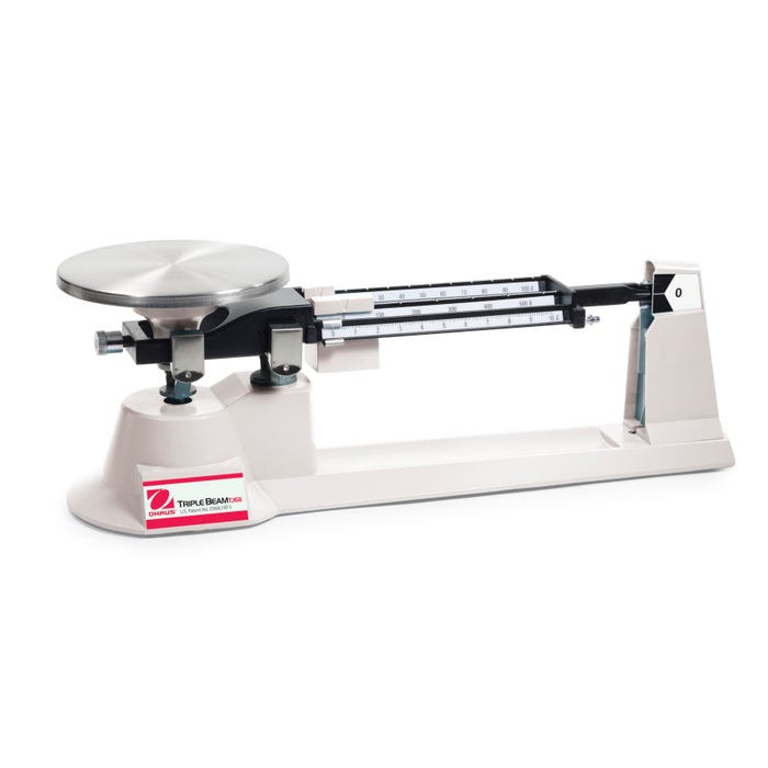 Ohaus Triple Beam Balance, 0.1 Gram Readability, 610 Gram Capacity Model TJ611