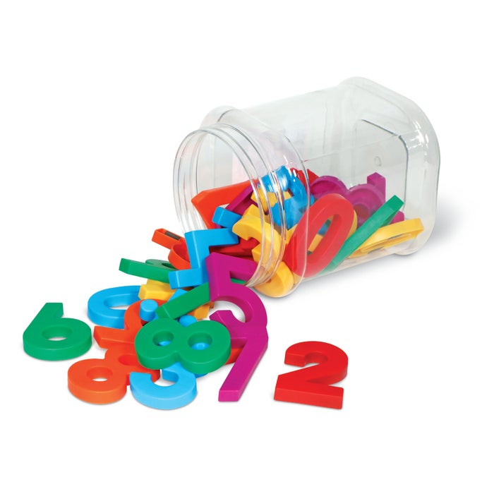 Learning Resources Jumbo Magnetic Numbers and Symbols, Set of 36
