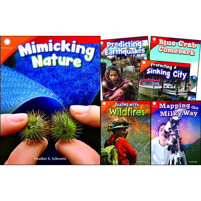Smithsonian Informational Text: The Natural World, Grades 2-3, 6-Book Set
