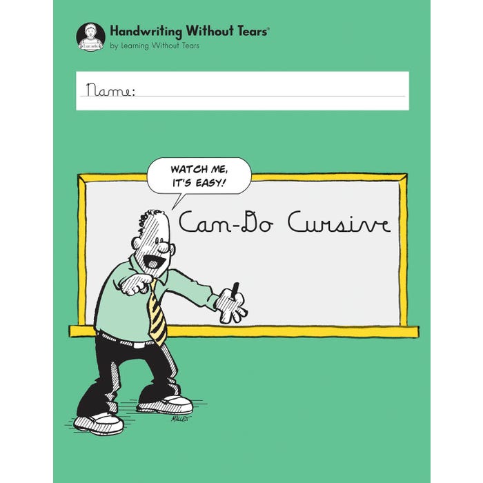 Handwriting Without Tears - Can-Do Cursive Workbook, Grade 5