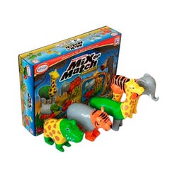 Popular Playthings Mix or Match Animals, Jungle Animals, Set of 16, Item 2024292