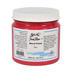 Sax Acrylic Mural Paint, 33.8 Ounces, Red 1368010