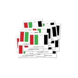 FOSS Color Reflection Analysis Cards, Pack of 20