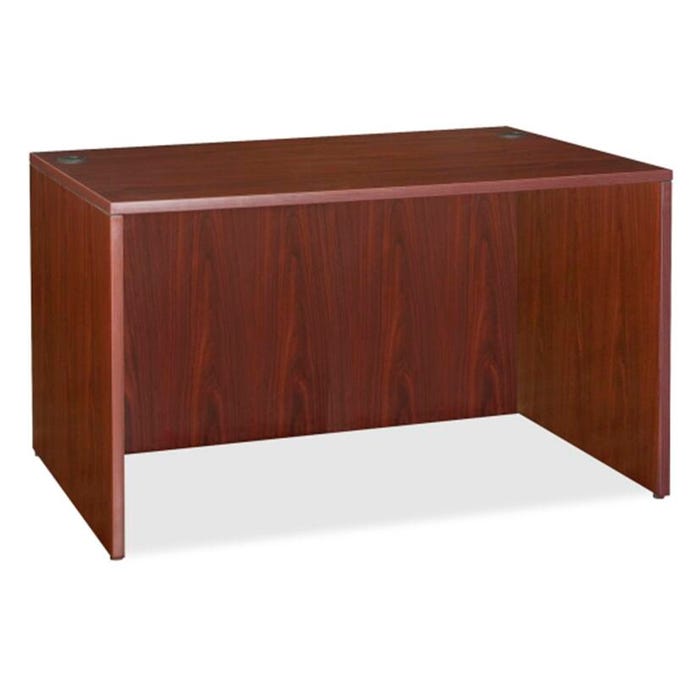 Classroom Select Laminate Rectangular Credenza Desk Shell, 47-1/4 x 23-5/8 x 29-1/2 Inches, Mahogany