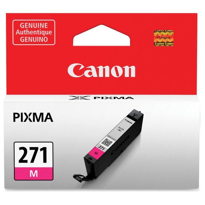 Canon Ink Toner Cartridge, CLI271M, Magenta