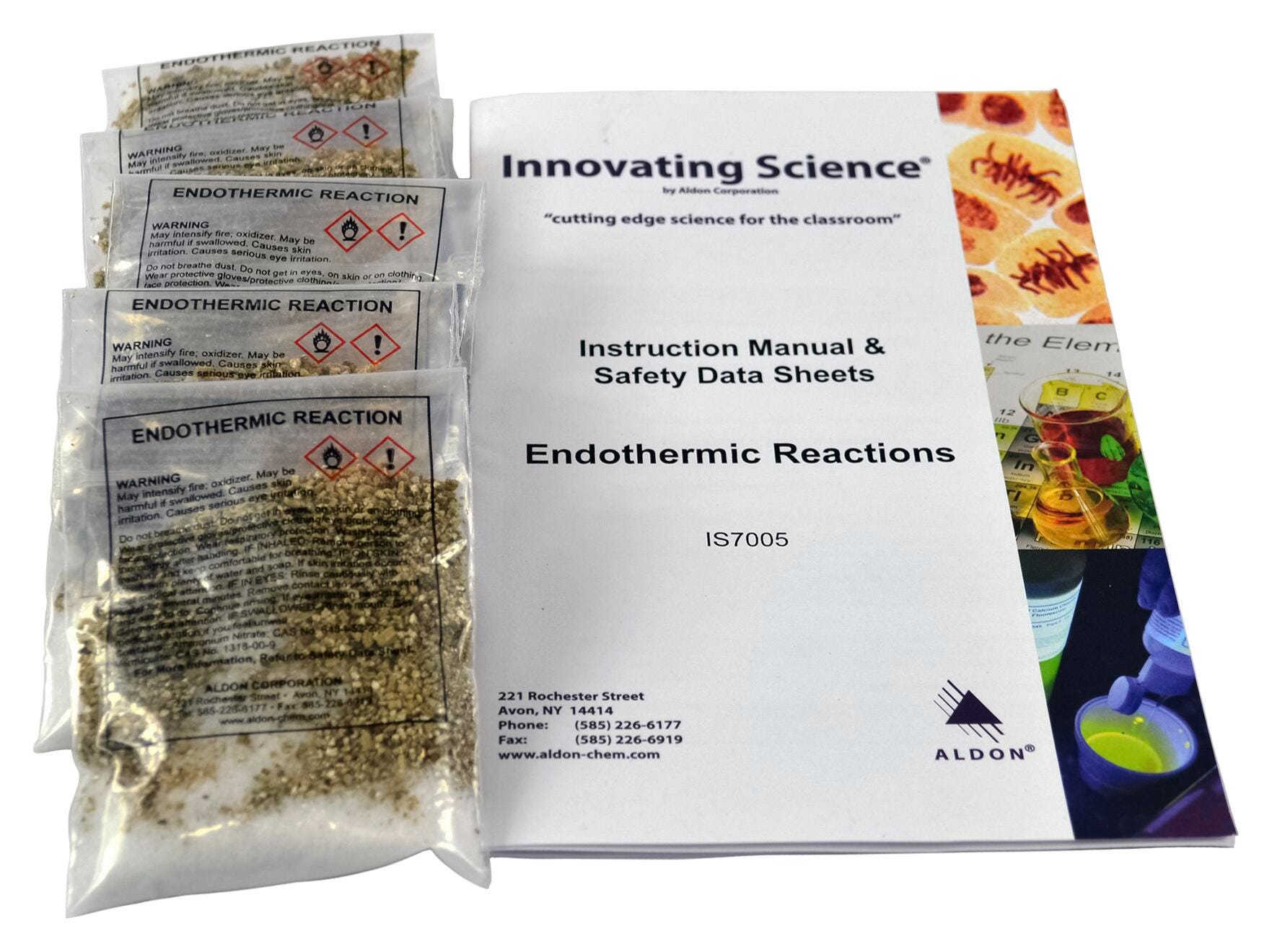 Image for Innovating Science Endothermic Reactions Chemical Demonstration Kit from School Specialty