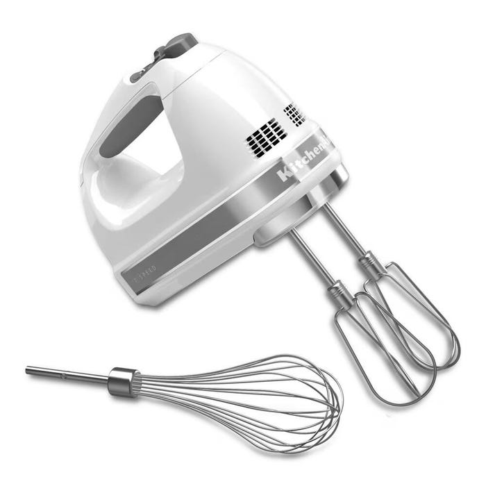 KitchenAid 7-Speed Hand Mixer, White