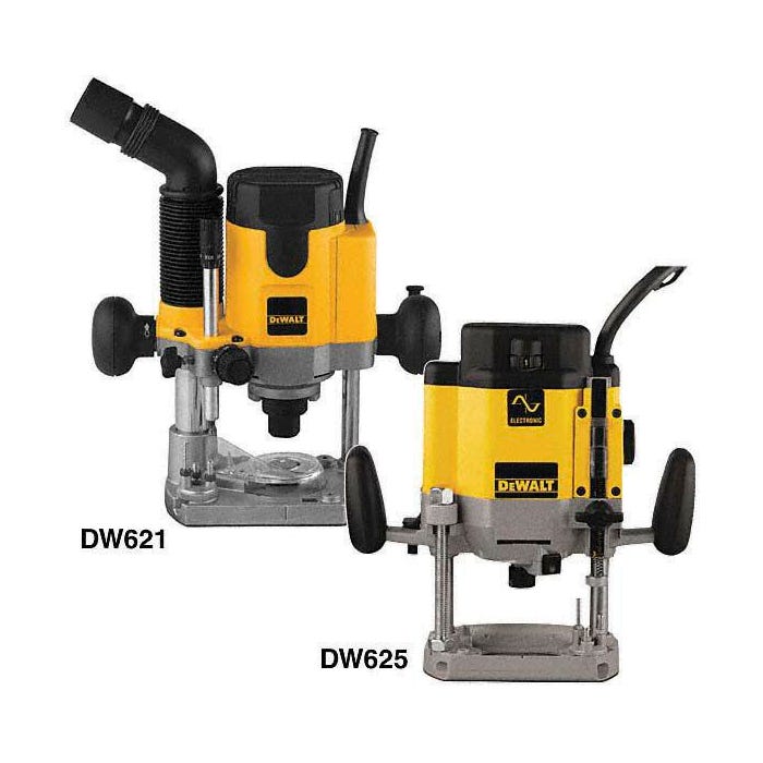 Woodworker's Dewalt DW621 Heavy Duty Plunge Router, 2-1/8 in, 2 HP