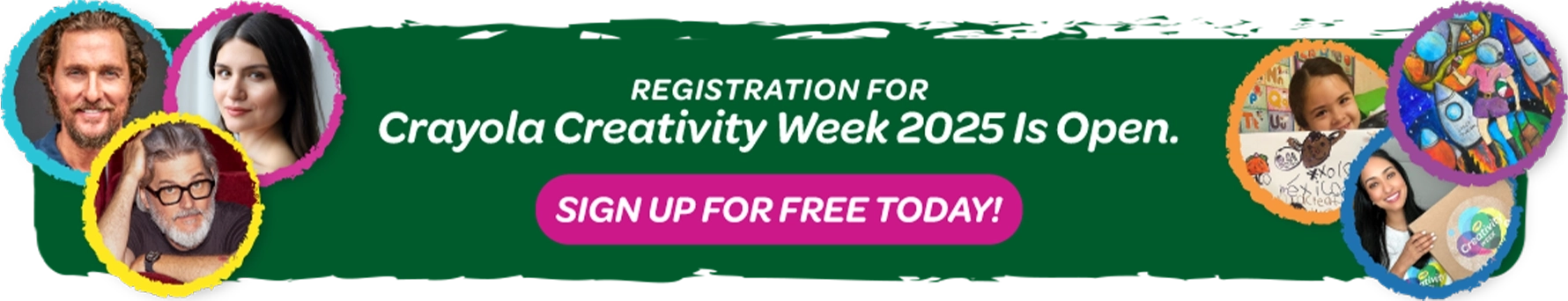 Registration for Crayola Creativity Week 2025 is Open. Sign Up for Free Today!