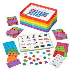 hand2mind Phonics Word-Building Magnetic Letter Tiles, Set of 6 2149647
