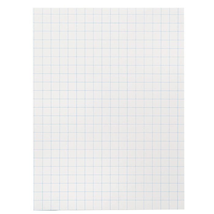School Smart Graph Paper, 1/2 Inch Rule, 9 x 12 Inches, White, 500 Sheets