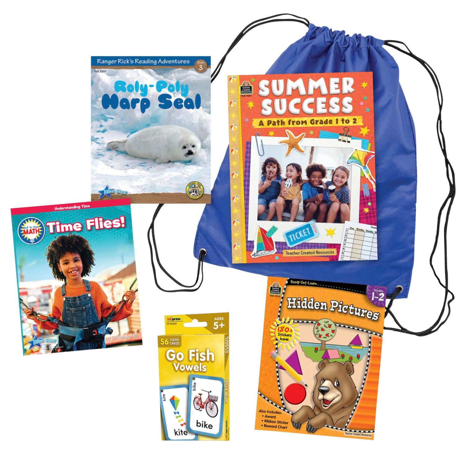 Image for Teacher Created Resources Summer Success Backpack, Grades 1 to 2 from School Specialty