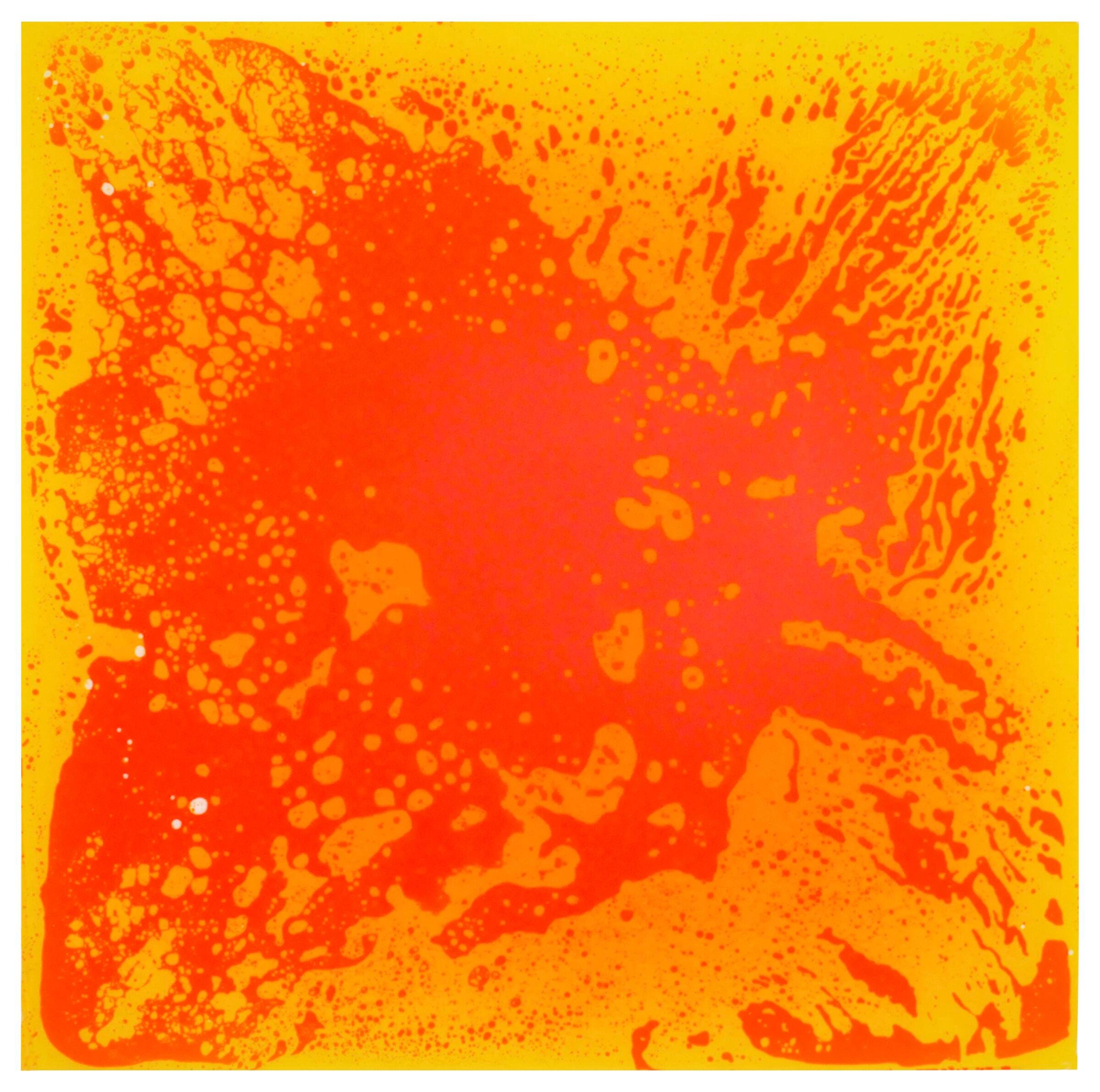 Abilitations Sensory Floor Tile, 19-1/2 x 19-1/2, Orange 2024607