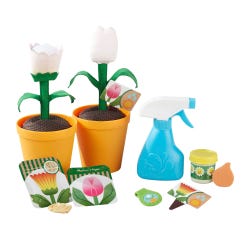 Melissa & Doug Let's Explore Flower Gardening Play Set, 16 Pieces, Item Number 2096082