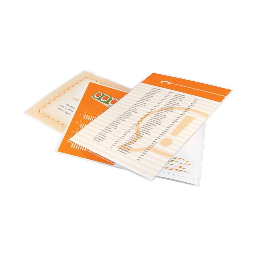 ACCO GBC HeatSeal Thermal Laminating Pouch, 5 mil Thickness, Clear, Pack of 100, Item Number 1310289
