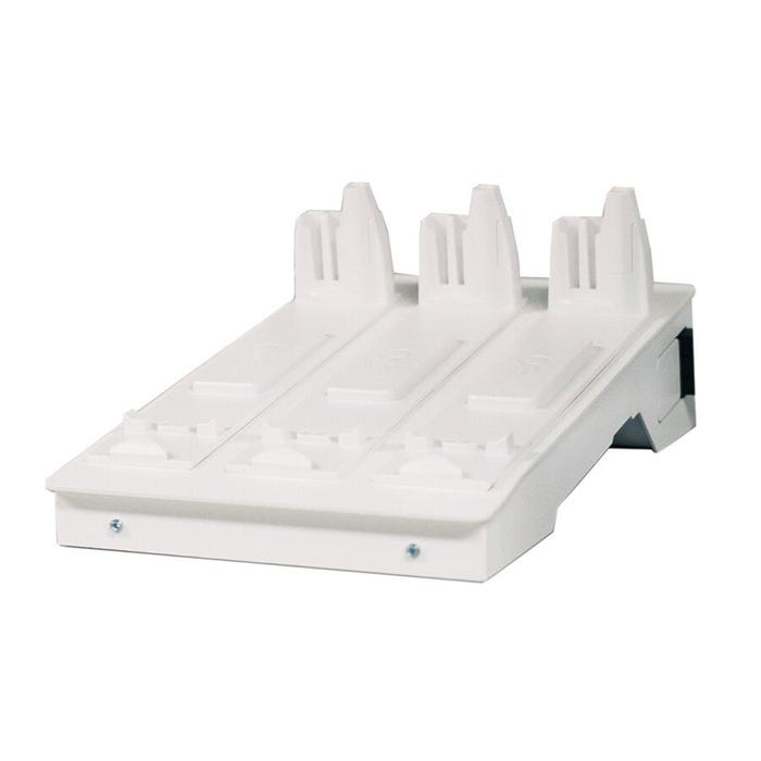Muzo Q-dock Charging Base, 3 Battery Charger, White