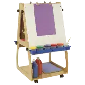 Childcraft Adjustable Mobile Art Easel