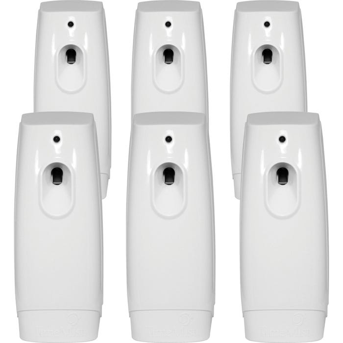 TimeMist Classic Metered Aerosol Dispenser, Carton of 6, White