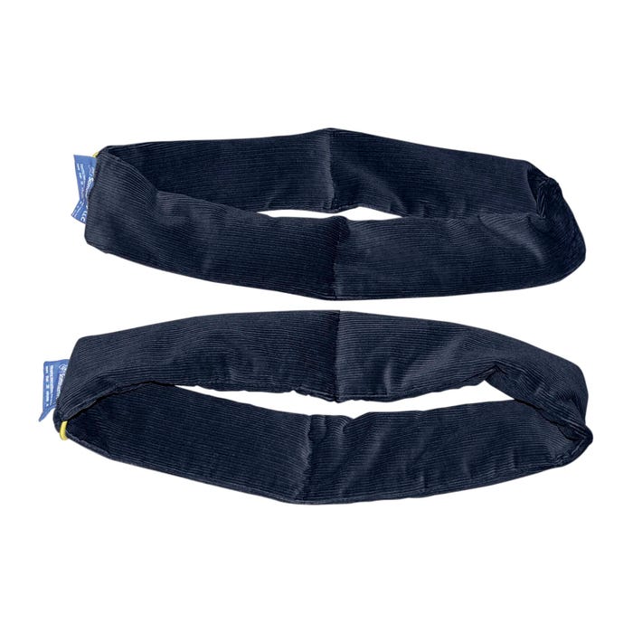 Sommerfly Wrap Around Weighted Sashes, Medium, Navy, 1-3/4 Pounds, 1 Pair