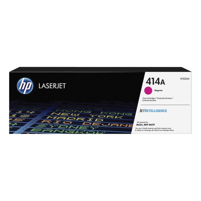 HP 414A Ink Cartridge, W2023A, Magenta