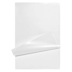 Business Source Laminating Pouch, Menu, 5Mil, 12-1/8 x 18 Inches, Pack of 50, Clear