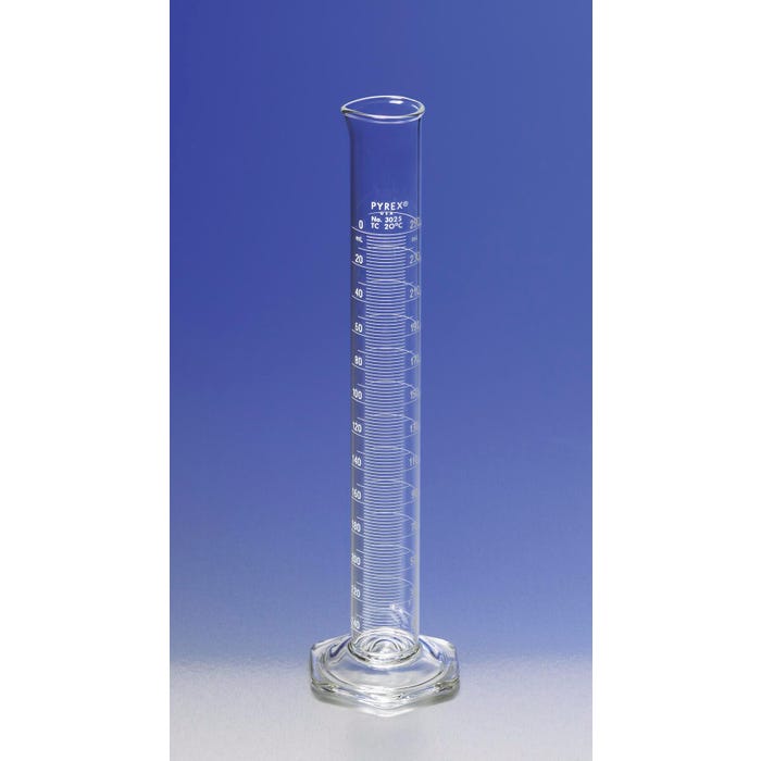 Pyrex Double Graduated "To Contain" Cylinder, 50mL